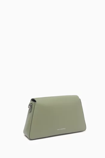 IKON/K Crossbody Bag in Leather