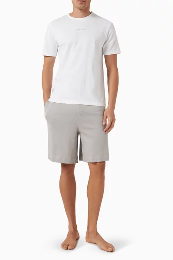 Icon Sleep Shorts in Cotton Terry