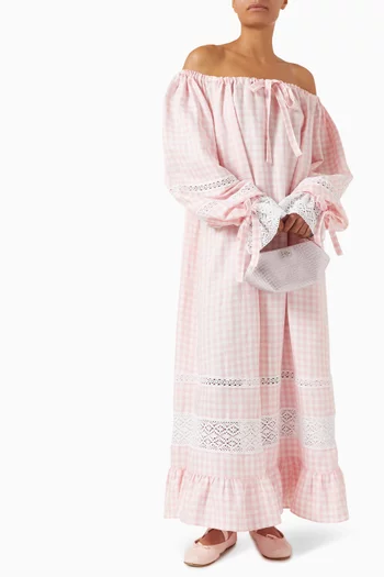 Romantica Lounge Dress in Linen