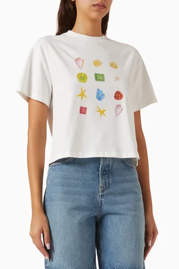 Ioana Shell T-shirt in Cotton