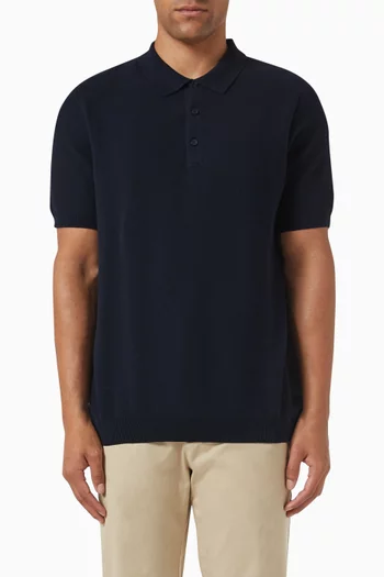 Polo Shirt in Cotton-knit