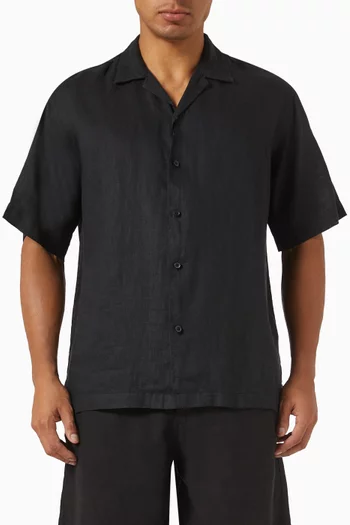 Button-up Shirt in Linen
