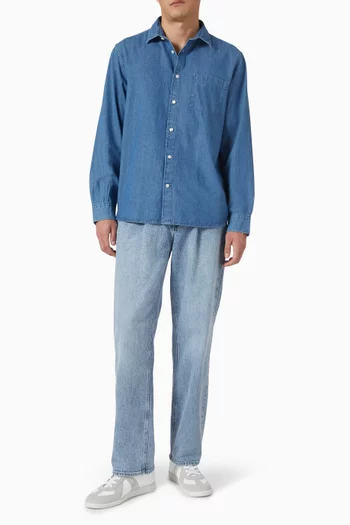Regular-fit Shirt in Denim