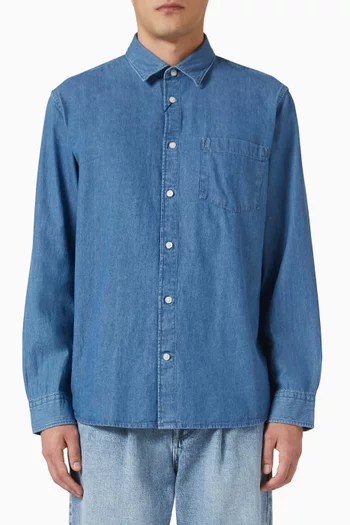 Regular-fit Shirt in Denim