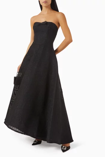 Strapless Gown in Lace