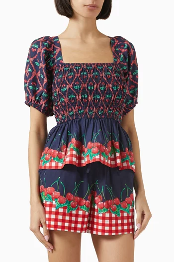 Allegra Blouse in Organic-cotton