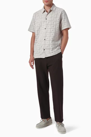 Hector Shirt in Broderie Anglaise