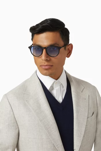 New Depp Round Sunglasses in Acetate