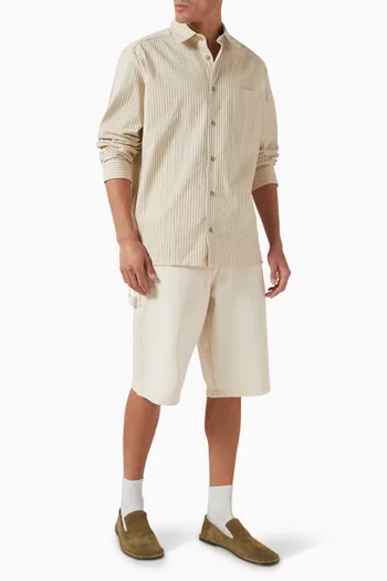 Malo Overshirt in Recycled Cotton