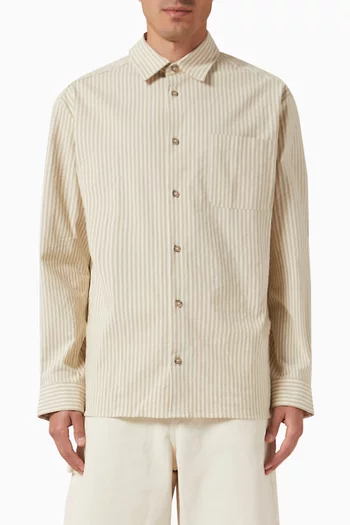 Malo Overshirt in Recycled Cotton