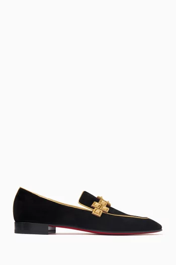 Astroloubi Low-top Sneakers in Calf Leather & Suede