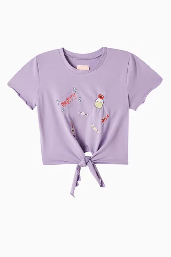 Chloe Party T-shirt in Organic Cotton