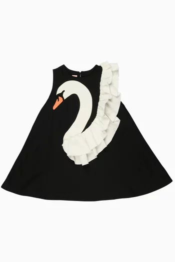 Ruffle Swan Dress
