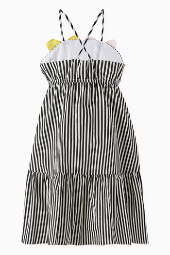 Lola Butterfly Striped Dress