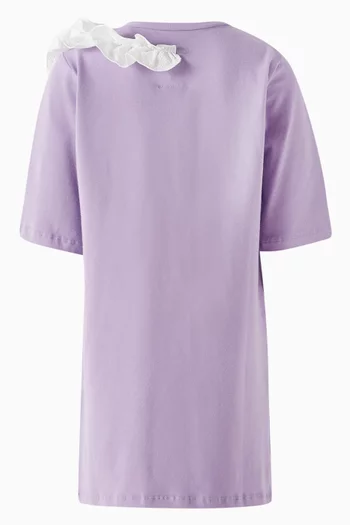Sweet Swan T-shirt Dress in Organic Cotton