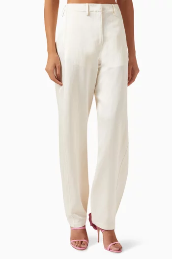 Relaxed Pants in Cotton-blend