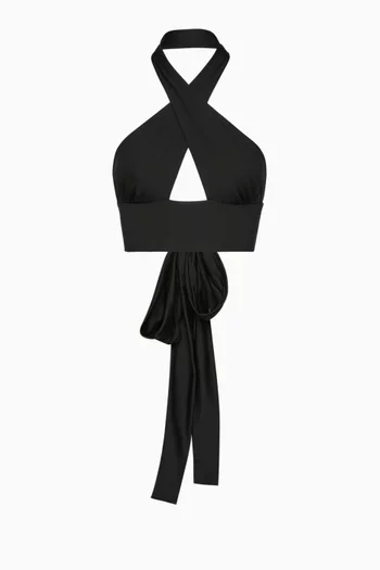 Halterneck Bikini Top