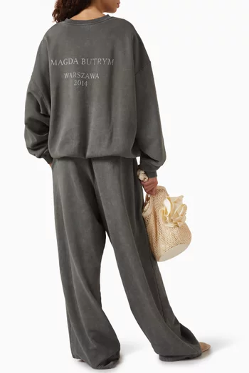 Warszawa Sweatshirt in Cotton-fleece
