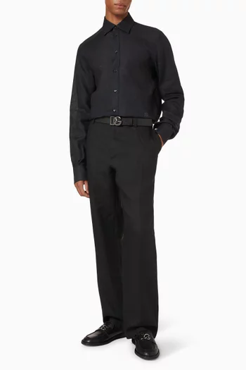 Button-up Shirt in Linen