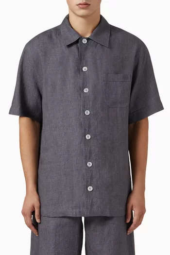 قميص هاواي كتان