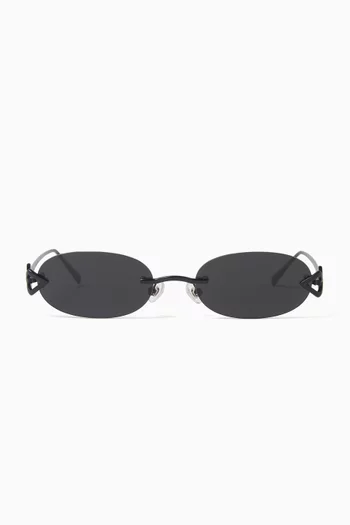 Cleo Sunglasses in Metal