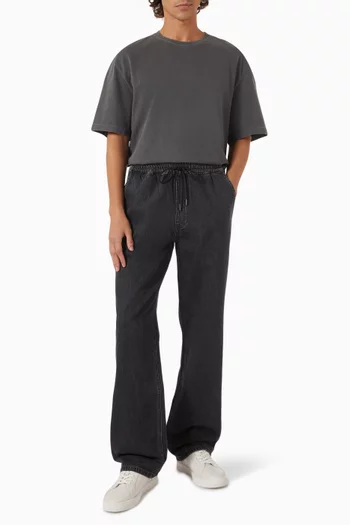 Garment-dyed T-shirt in Cotton