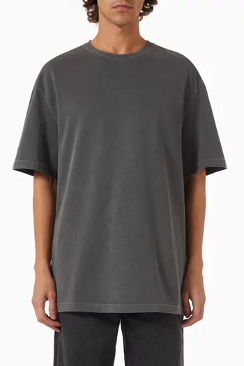 Garment-dyed T-shirt in Cotton