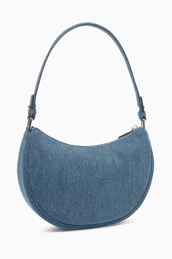 Small Kyla Shoulder Bag in Denim