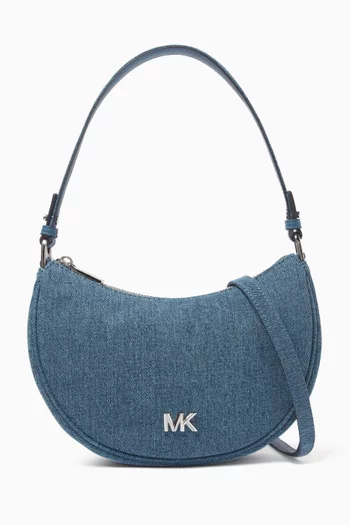 Small Kyla Shoulder Bag in Denim