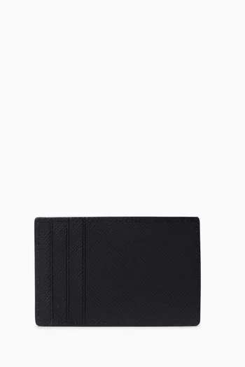 Edison Card Case in Saffiano Leather