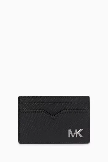 Edison Card Case in Saffiano Leather
