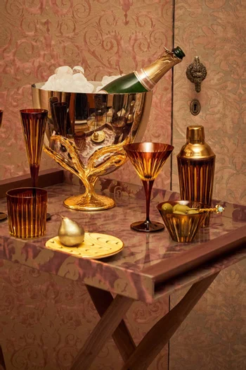 Prism Champagne Flutes, Set of 4