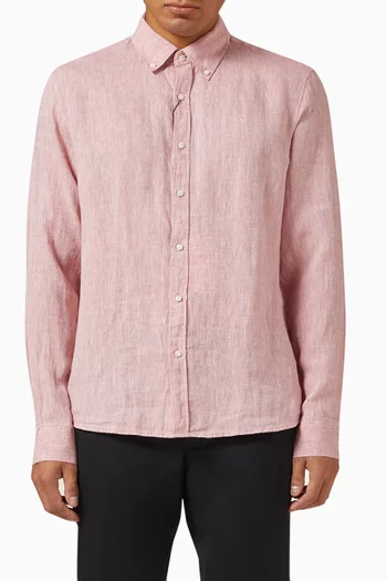 Button-down Shirt in Linen