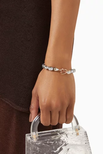 Natura Tahitian Pearl Bracelet in 18kt Rose Gold