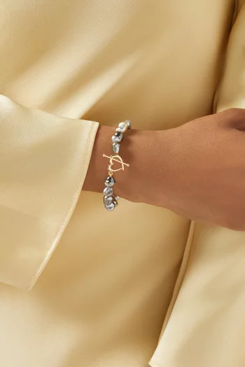 Natura Tahitian Pearl Bracelet in 18kt Gold