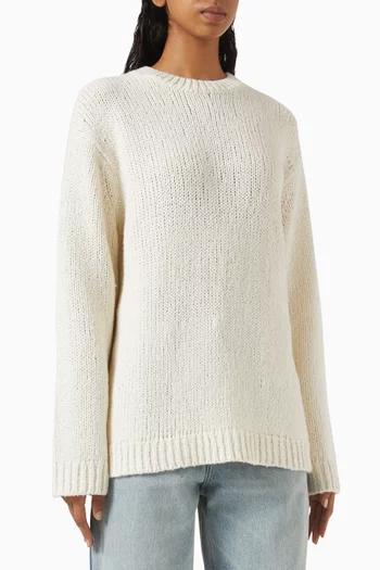 Sweater in Cotton-blend