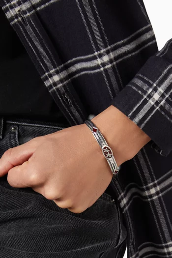 Wild Horse Bangle in Sterling Silver