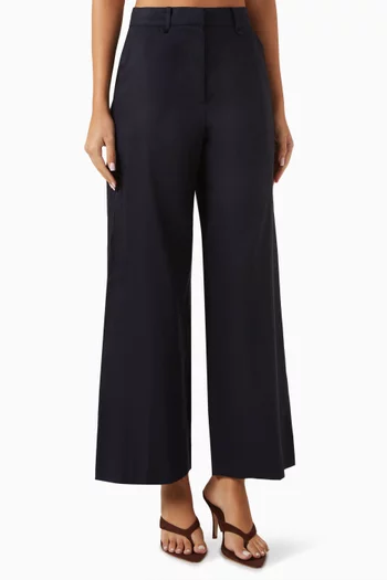 Ennoble Wide-leg Pants in Linen Blend
