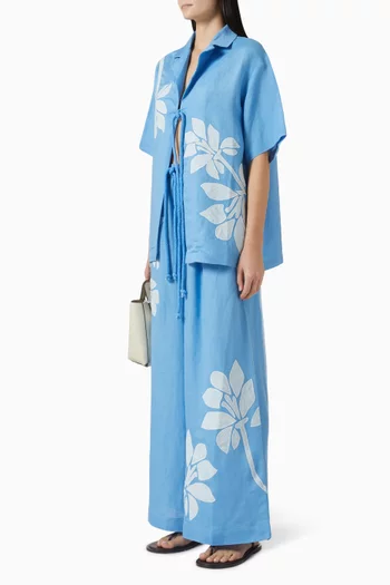 Tammy Pants in Linen & Viscose