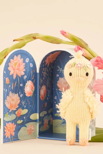 Tiny Flora The Duckling Soft Toy in Cotton