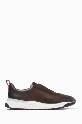 Low-top Sneakers in Leather