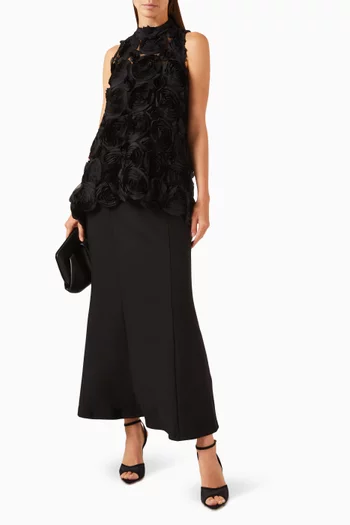 Selena Floral Midi Dress