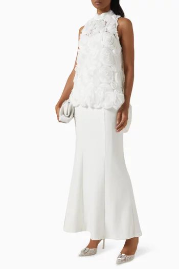 Selena Floral Midi Dress