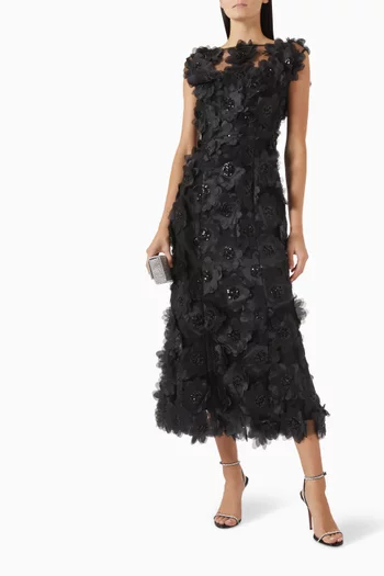 Cherry Blossom Midi Dress