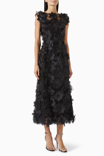 Cherry Blossom Midi Dress