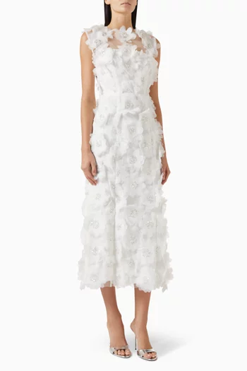 Cherry Blossom Midi Dress