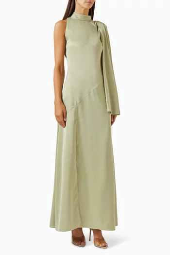 Anika Asymmetrical Maxi Dress