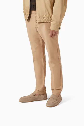 Loafers in Suede