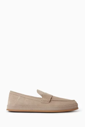 Loafers in Suede