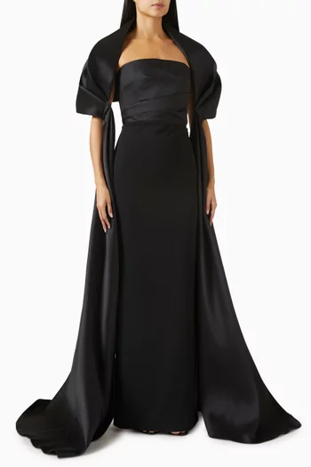 Vera Shawl Train Gown